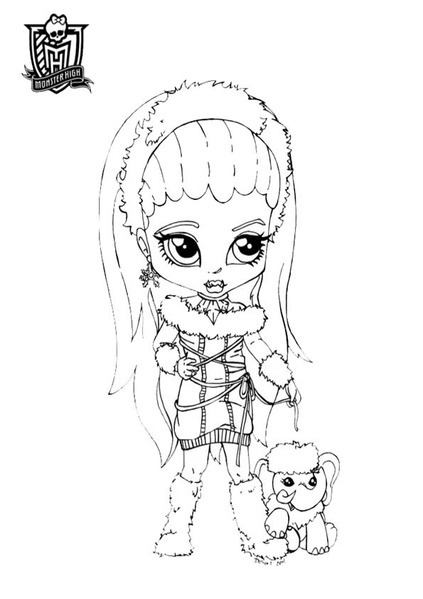 Coloring page: Monster High (Animation Movies) #24939 - Free Printable Coloring Pages