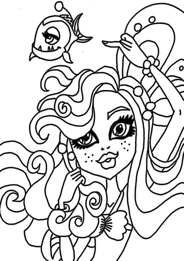 Coloring page: Monster High (Animation Movies) #24945 - Free Printable Coloring Pages