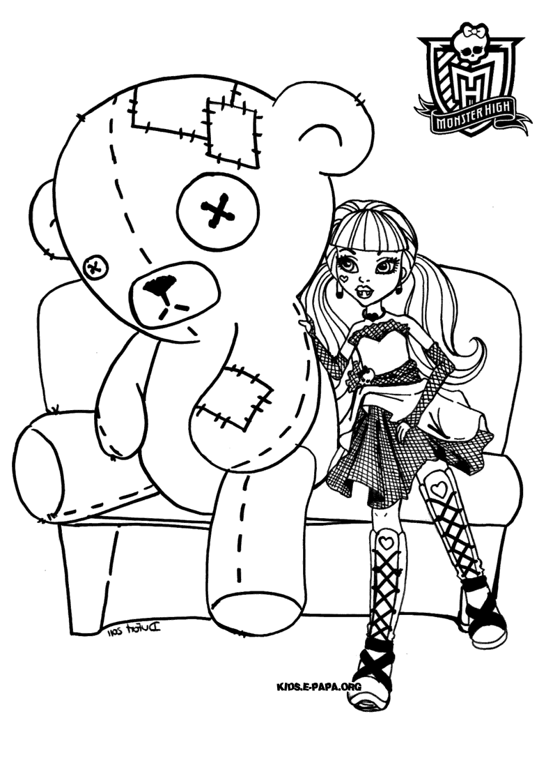 monster high coloring pages draculaura dawn of the dance