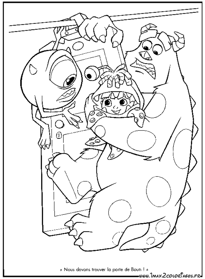 Coloring page: Monsters Inc. (Animation Movies) #132323 - Free Printable Coloring Pages