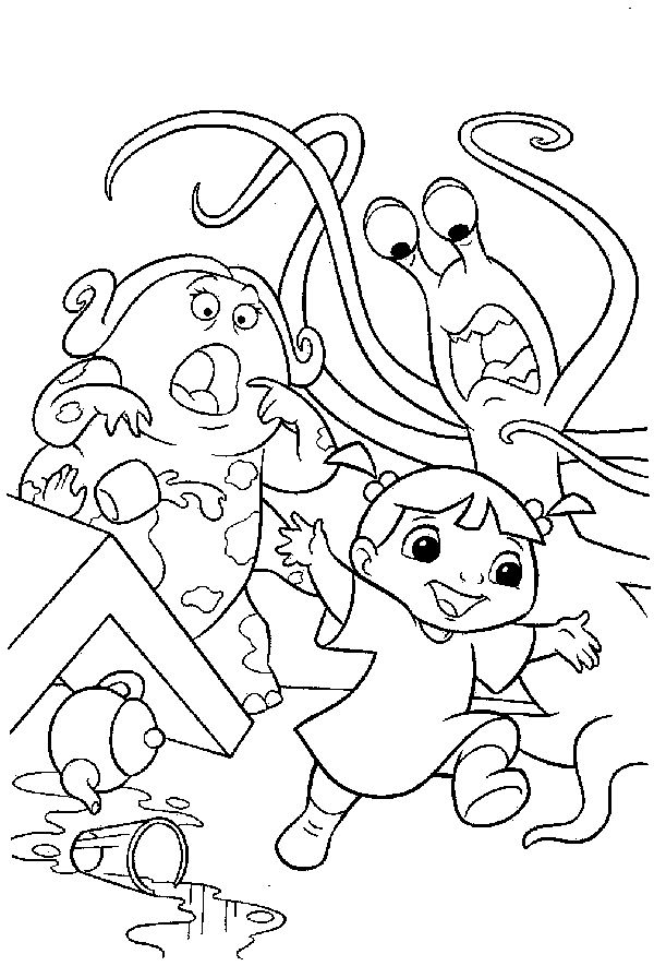Coloring page: Monsters Inc. (Animation Movies) #132343 - Free Printable Coloring Pages