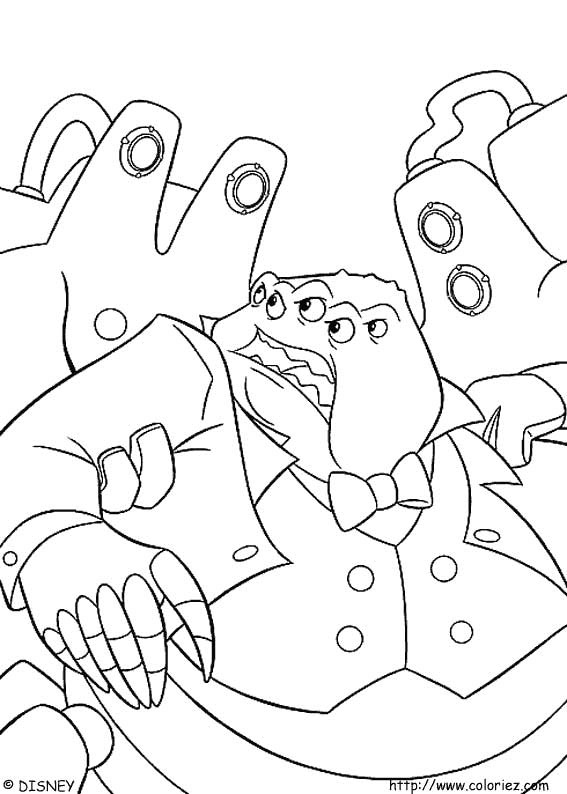 Coloring page: Monsters Inc. (Animation Movies) #132353 - Free Printable Coloring Pages