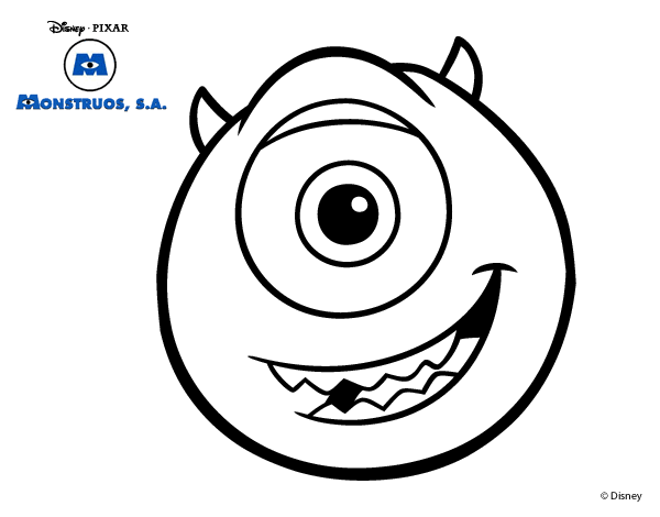 Coloring page: Monsters Inc. (Animation Movies) #132388 - Free Printable Coloring Pages