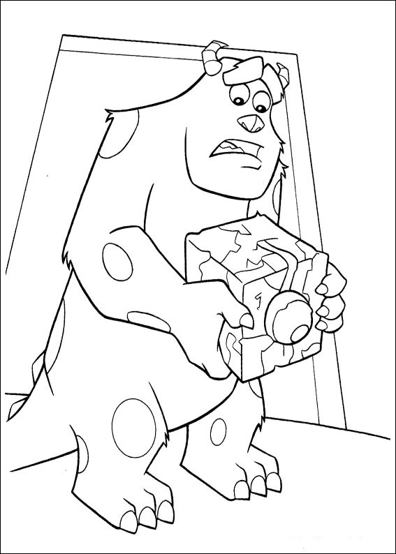 Coloring page: Monsters Inc. (Animation Movies) #132397 - Free Printable Coloring Pages