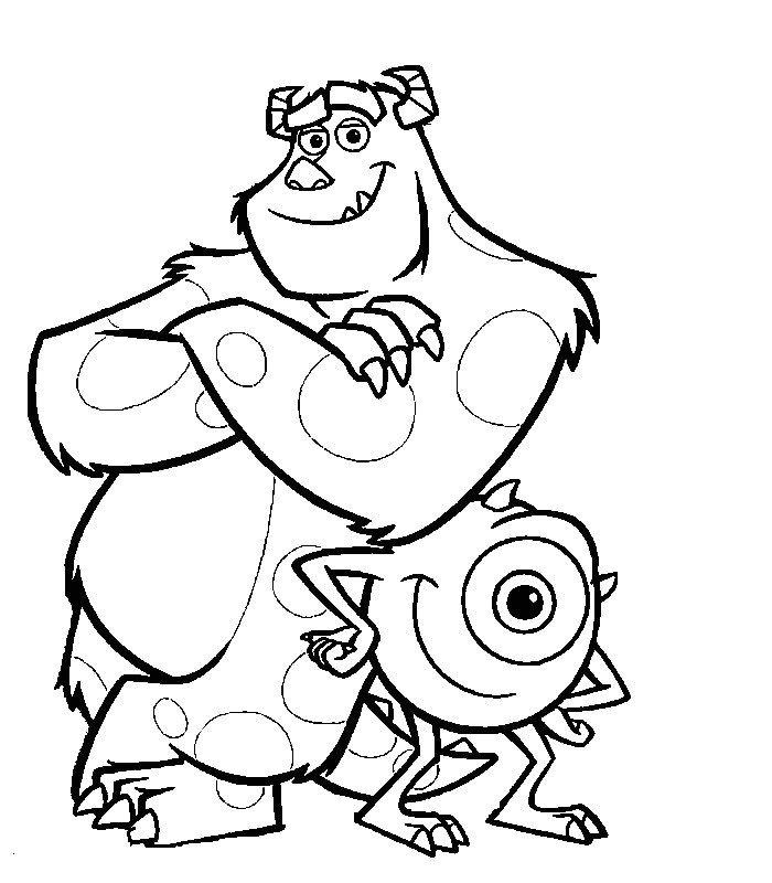 Coloring page: Monsters Inc. (Animation Movies) #132430 - Free Printable Coloring Pages