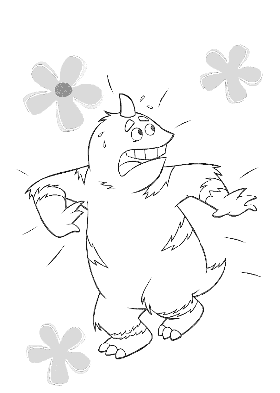 Coloring page: Monsters Inc. (Animation Movies) #132433 - Free Printable Coloring Pages