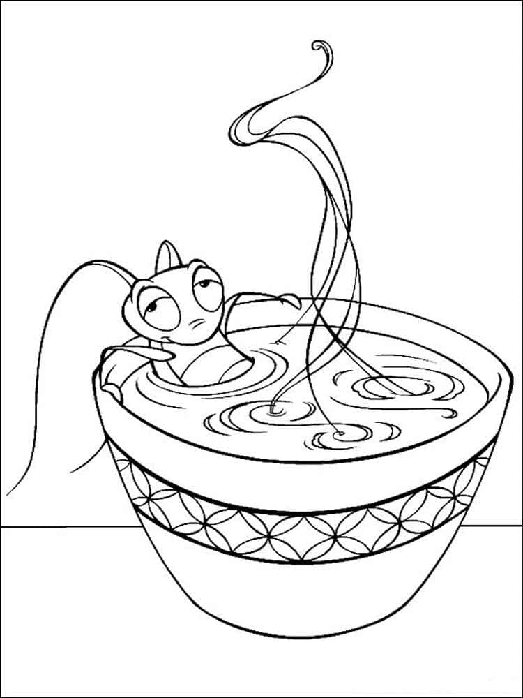 Free printable Mulan coloring page #182198 from Animation Movies collection