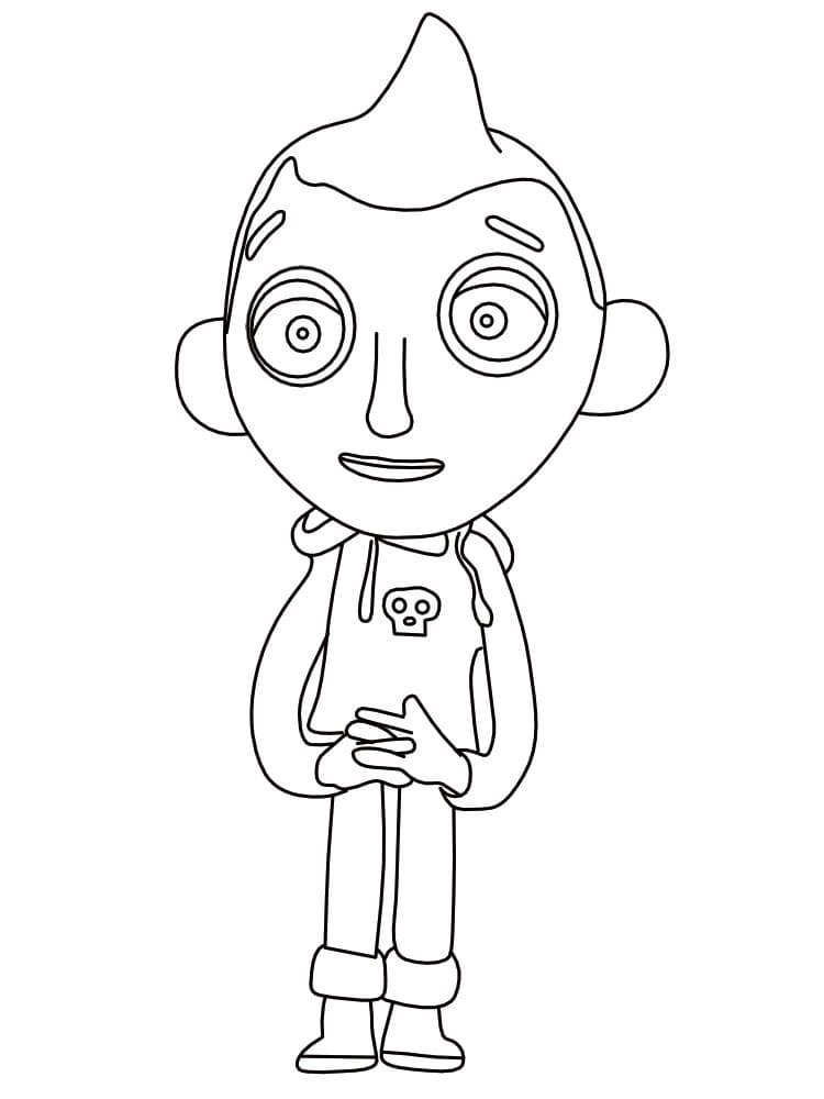 Coloring page: My Life as a Zucchini (Animation Movies) #210935 - Free Printable Coloring Pages