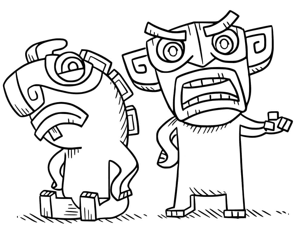 Coloring page: Ne Zha (Animation Movies) #218666 - Free Printable Coloring Pages