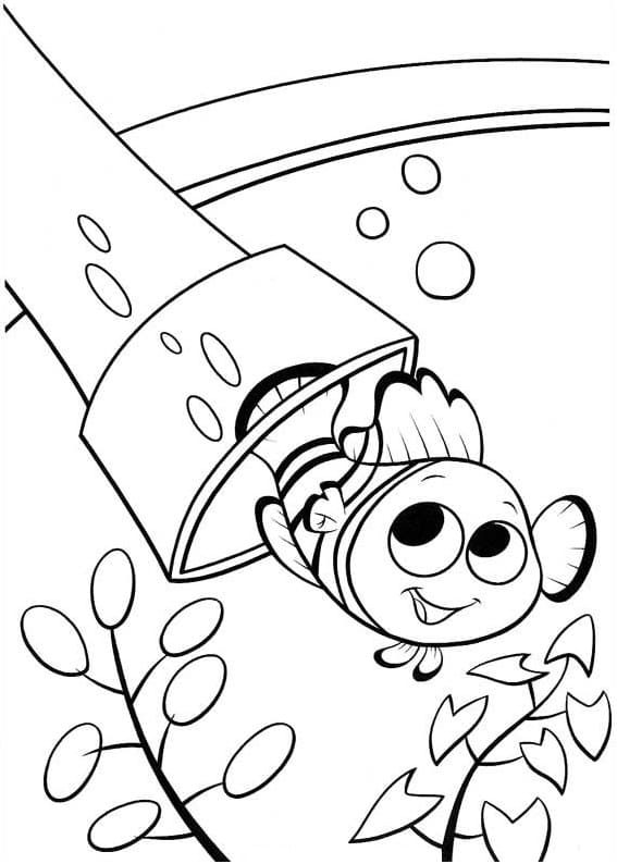 Free printable Nemo coloring page #188540 from Animation Movies collection