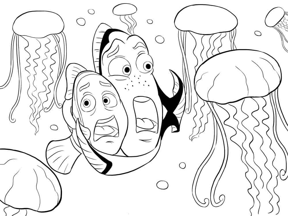 Free printable Nemo coloring page #188563 from Animation Movies collection Free printable Nemo coloring page #188563 from Animation Movies collection