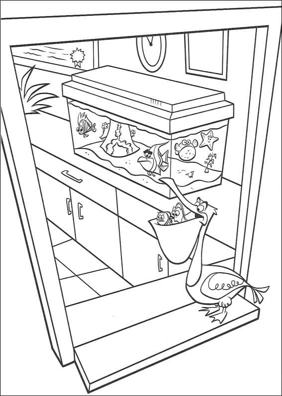Free printable Nemo coloring page #188567 from Animation Movies collection Free printable Nemo coloring page #188567 from Animation Movies collection