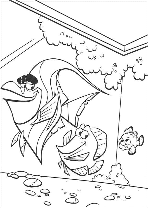 Free printable Nemo coloring page #188573 from Animation Movies collection
