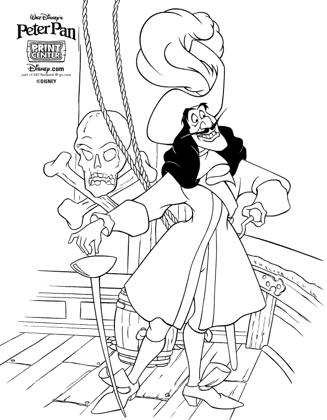 Coloring page: Peter Pan (Animation Movies) #128828 - Free Printable Coloring Pages