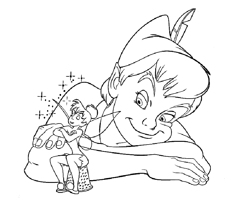 Coloring page: Peter Pan (Animation Movies) #128833 - Free Printable Coloring Pages