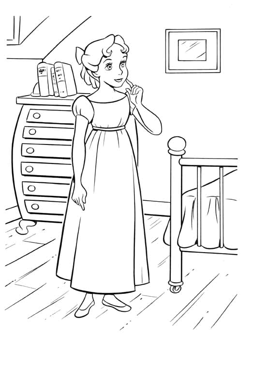 Coloring page: Peter Pan (Animation Movies) #128845 - Free Printable Coloring Pages