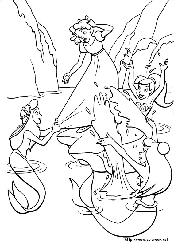 Coloring page: Peter Pan (Animation Movies) #128849 - Free Printable Coloring Pages