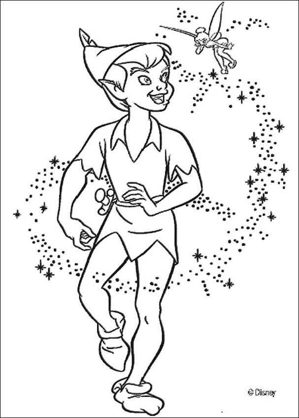 Coloring page: Peter Pan (Animation Movies) #128871 - Free Printable Coloring Pages
