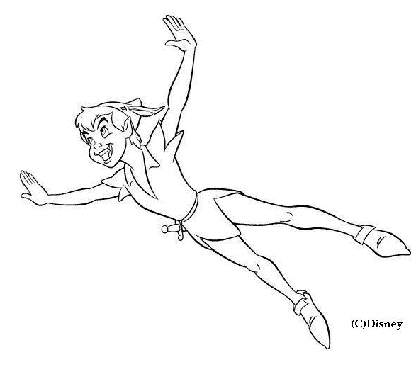 Coloring page: Peter Pan (Animation Movies) #128876 - Free Printable Coloring Pages