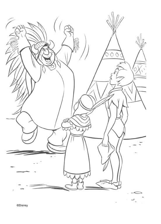 Coloring page: Peter Pan (Animation Movies) #128885 - Free Printable Coloring Pages