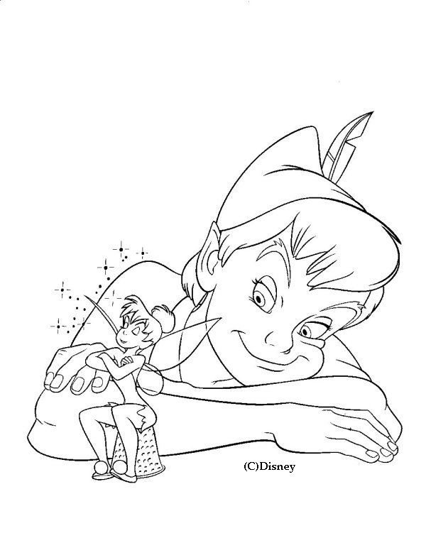 Coloring page: Peter Pan (Animation Movies) #128920 - Free Printable Coloring Pages