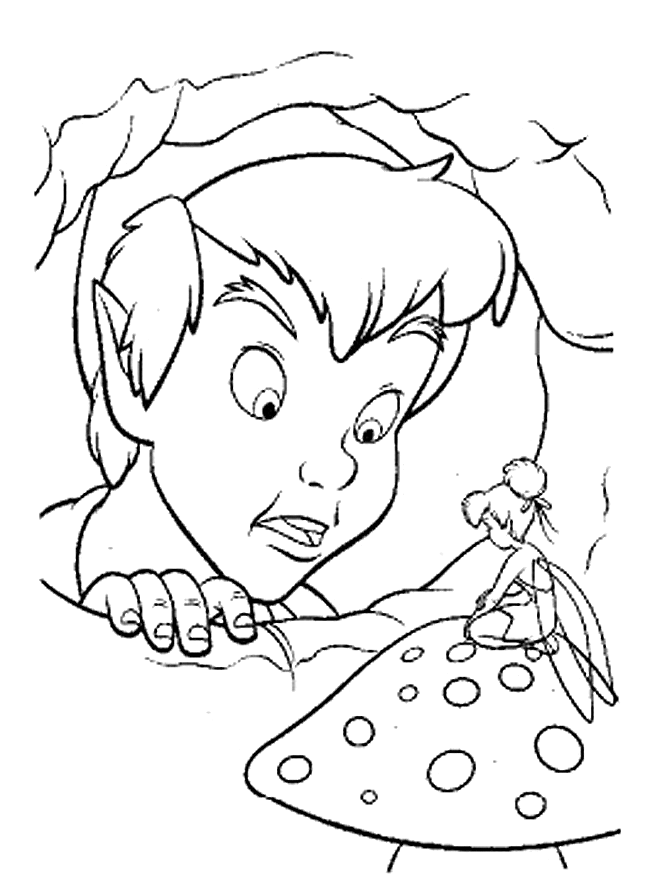 Coloring page: Peter Pan (Animation Movies) #128928 - Free Printable Coloring Pages