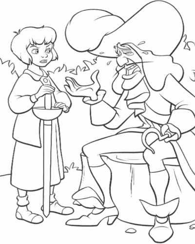 Coloring page: Peter Pan (Animation Movies) #128946 - Free Printable Coloring Pages