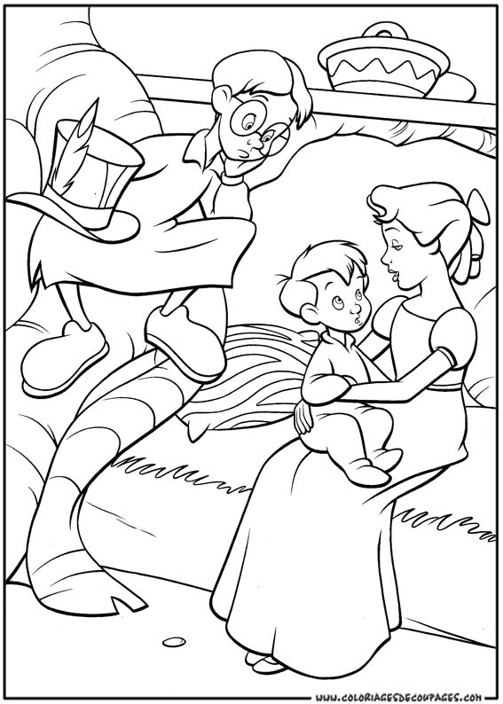 Coloring page: Peter Pan (Animation Movies) #128949 - Free Printable Coloring Pages