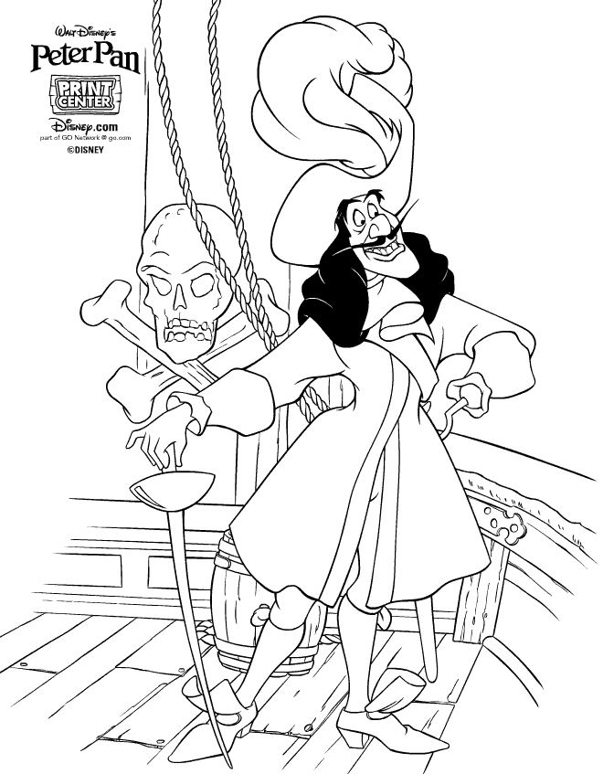 Coloring page: Peter Pan (Animation Movies) #128960 - Free Printable Coloring Pages