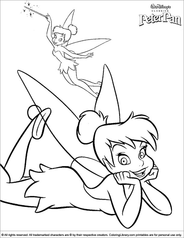 Coloring page: Peter Pan (Animation Movies) #128964 - Free Printable Coloring Pages
