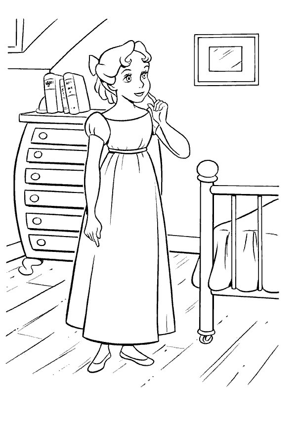 Coloring page: Peter Pan (Animation Movies) #128969 - Free Printable Coloring Pages