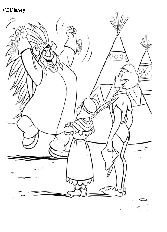 Coloring page: Peter Pan (Animation Movies) #128981 - Free Printable Coloring Pages