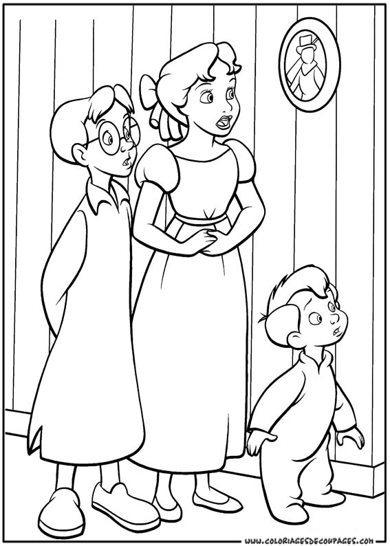 Coloring page: Peter Pan (Animation Movies) #128984 - Free Printable Coloring Pages