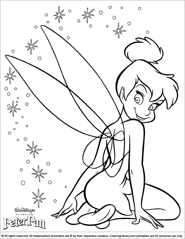 Coloring page: Peter Pan (Animation Movies) #128990 - Free Printable Coloring Pages