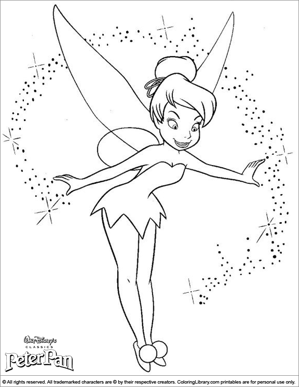 Coloring page: Peter Pan (Animation Movies) #129000 - Free Printable Coloring Pages
