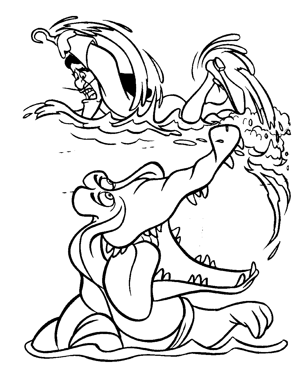 Coloring page: Peter Pan (Animation Movies) #129001 - Free Printable Coloring Pages