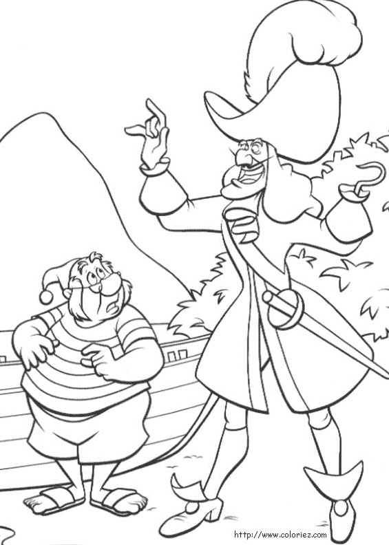 Coloring page: Peter Pan (Animation Movies) #129018 - Free Printable Coloring Pages