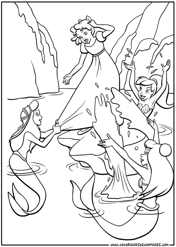 Coloring page: Peter Pan (Animation Movies) #129021 - Free Printable Coloring Pages
