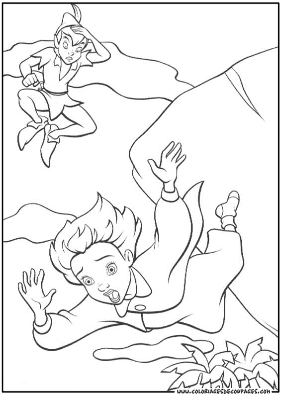 Coloring page: Peter Pan (Animation Movies) #129033 - Free Printable Coloring Pages