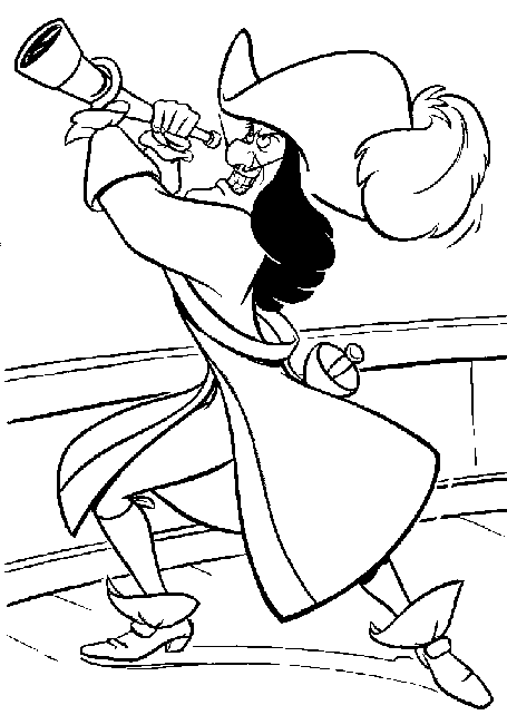 Coloring page: Peter Pan (Animation Movies) #129038 - Free Printable Coloring Pages