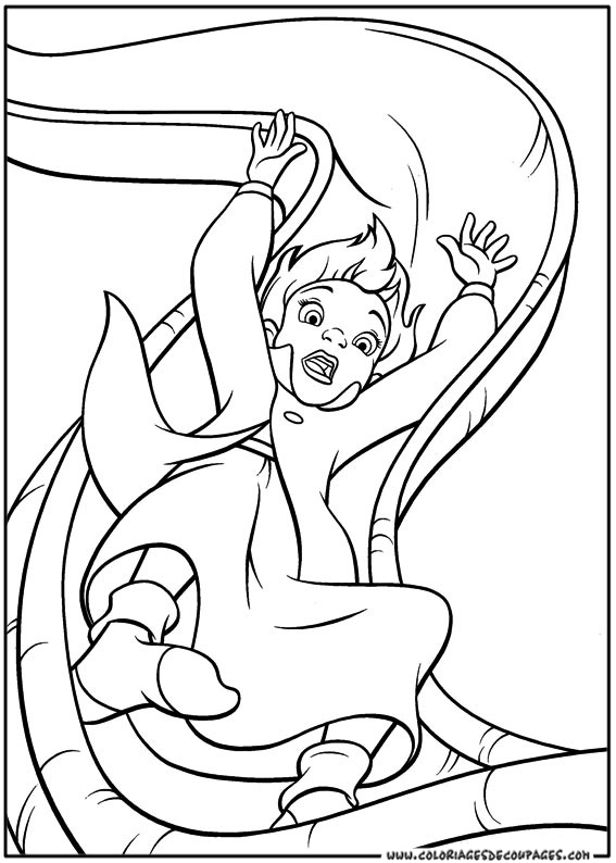 Coloring page: Peter Pan (Animation Movies) #129040 - Free Printable Coloring Pages