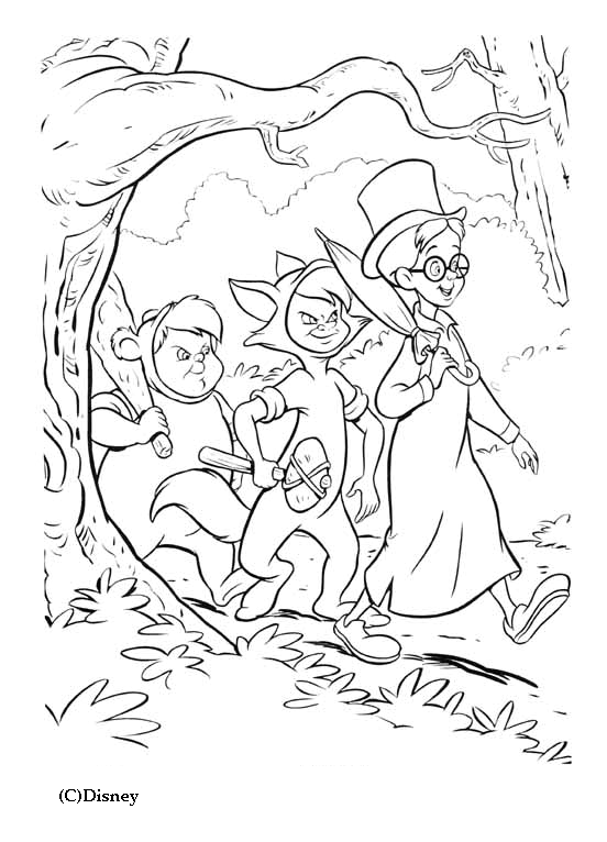 Coloring page: Peter Pan (Animation Movies) #129041 - Free Printable Coloring Pages