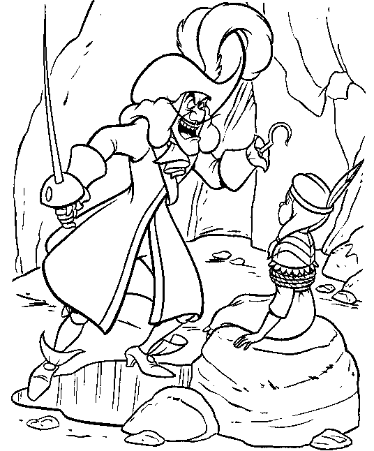 Coloring page: Peter Pan (Animation Movies) #129065 - Free Printable Coloring Pages