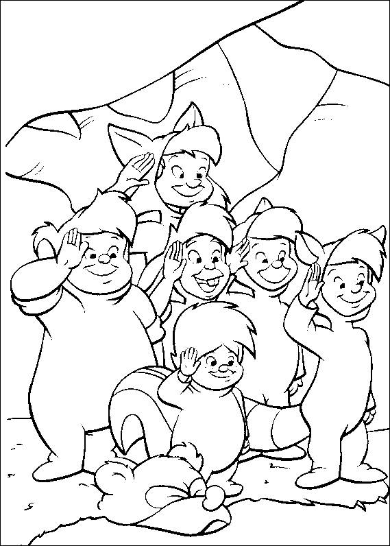 Coloring page: Peter Pan (Animation Movies) #129066 - Free Printable Coloring Pages