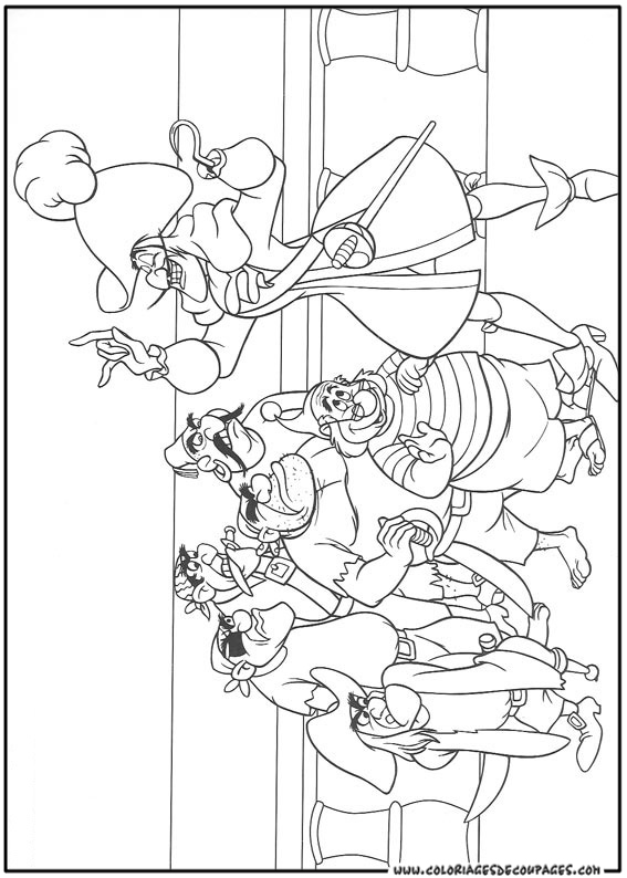 Coloring page: Peter Pan (Animation Movies) #129071 - Free Printable Coloring Pages