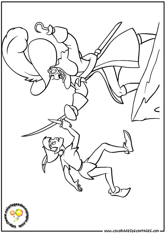 Coloring page: Peter Pan (Animation Movies) #129078 - Free Printable Coloring Pages