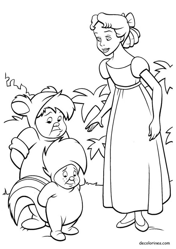 Coloring page: Peter Pan (Animation Movies) #129082 - Free Printable Coloring Pages