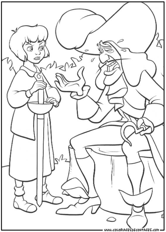 Coloring page: Peter Pan (Animation Movies) #129085 - Free Printable Coloring Pages