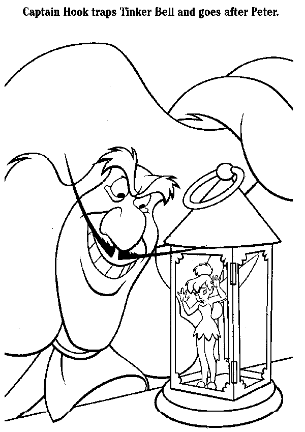 Coloring page: Peter Pan (Animation Movies) #129086 - Free Printable Coloring Pages