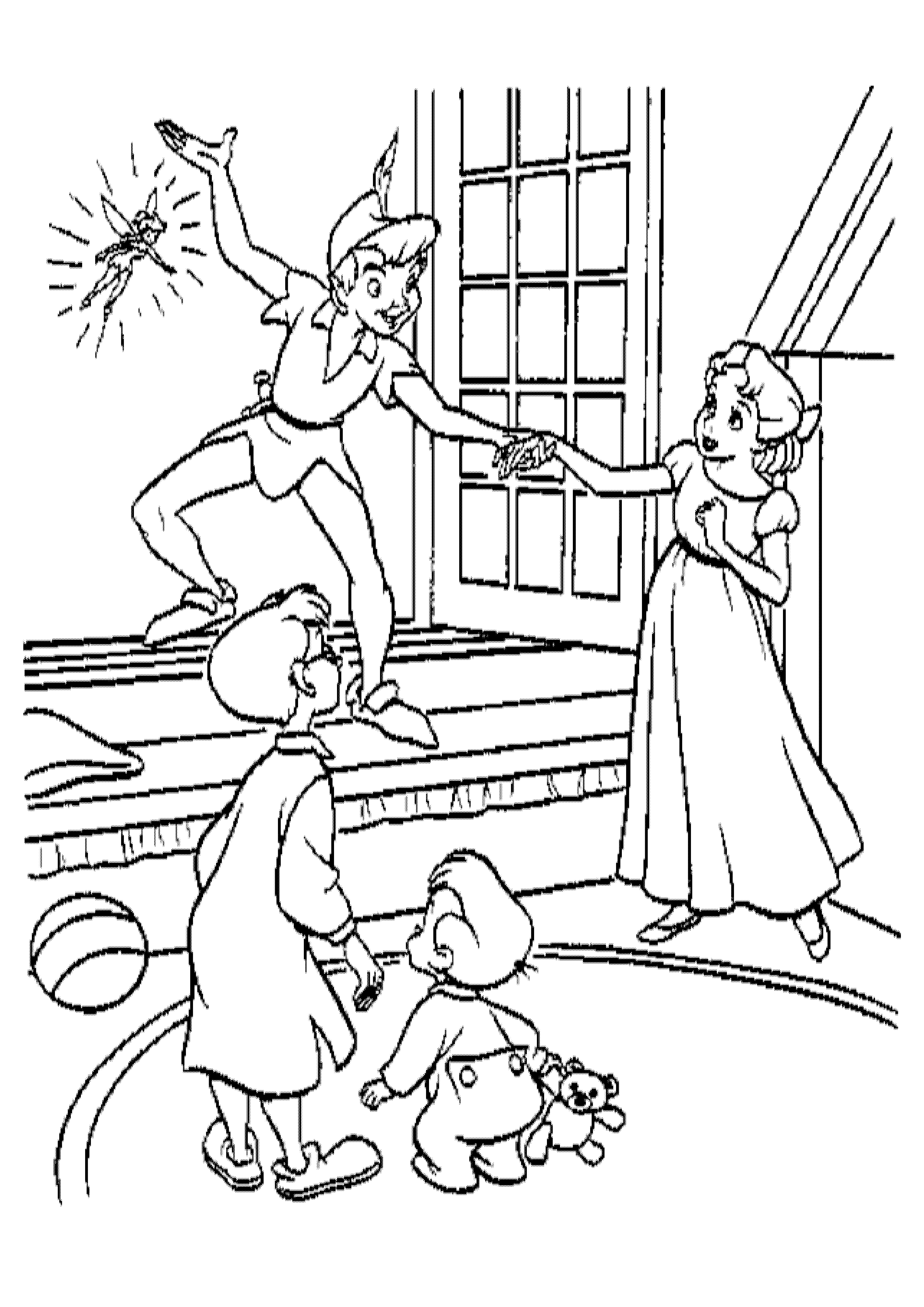 Coloring page: Peter Pan (Animation Movies) #129114 - Free Printable Coloring Pages